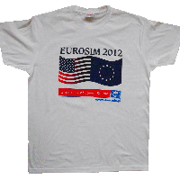 T-shirt z nadrukiem Eurosim